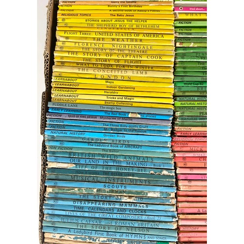 127 - LARGE QUANTITY OF LADYBIRD BOOKS 1 TRAY