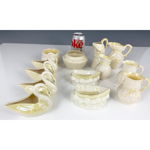 194 - COLLECTION OF BELLEEK PORCELAIN