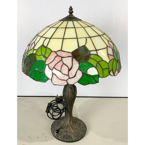 288 - MODERN TIFFANY STYLE LAMP  SHADE  41cm DIAMETER