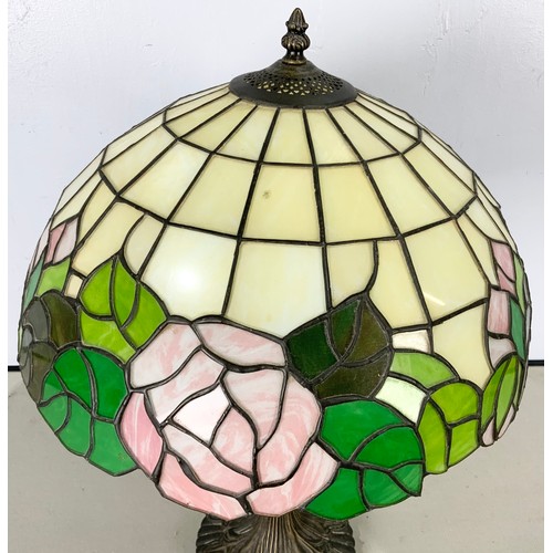 288 - MODERN TIFFANY STYLE LAMP  SHADE  41cm DIAMETER