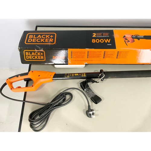 484 - BLACK & DECKER PS7525 800W LONG REACH  HEDGE CUTTER / SAW LOOKS UNUSED