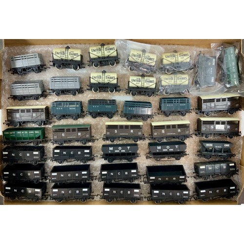 314 - 38 00 SCALE MODEL RAILWAY WAGONS, INCLUDES HORNBY NCB, NER, SR, UNITED DAIRIES