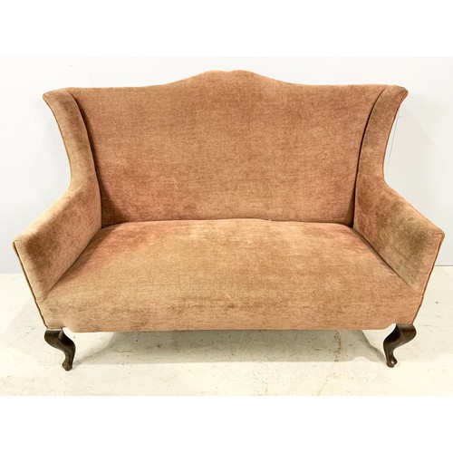 658 - TWO-SEATER HORSEHAIR SOFA WIDTH 131cm