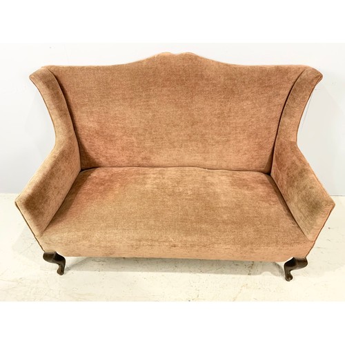 658 - TWO-SEATER HORSEHAIR SOFA WIDTH 131cm