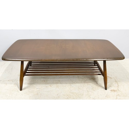 536 - ERCOL COFFEE TABLE 104cm x 46cm