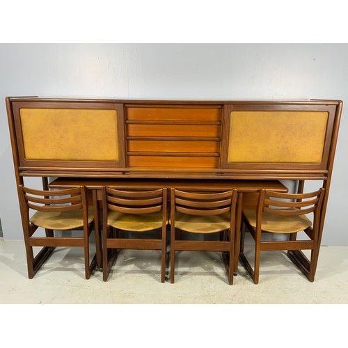 614 - AN UNUSUAL LATE CENTURY COMBINATION SUITE OF FURNITURE BY EON (ELLIOTTS OF NEWBURY) COMPRISING HIGH ... 