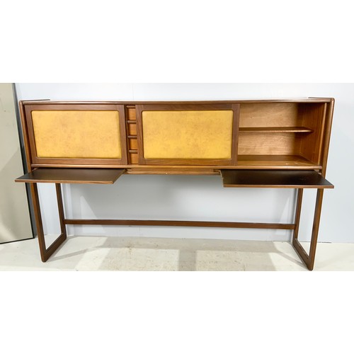 614 - AN UNUSUAL LATE CENTURY COMBINATION SUITE OF FURNITURE BY EON (ELLIOTTS OF NEWBURY) COMPRISING HIGH ... 