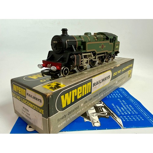 405 - G&R WRENN, VERY SCARCE BOXED W2270 2-6-4 BR STANDARD TANK IN BR LINED GREEN 80135, WITH INSTRUCTIONS... 