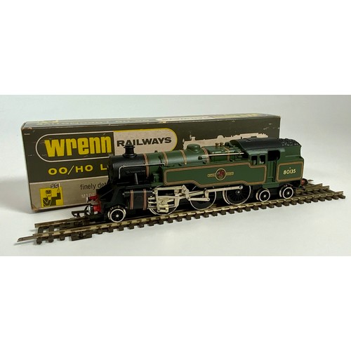 405 - G&R WRENN, VERY SCARCE BOXED W2270 2-6-4 BR STANDARD TANK IN BR LINED GREEN 80135, WITH INSTRUCTIONS... 