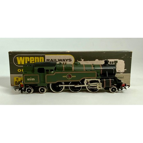 405 - G&R WRENN, VERY SCARCE BOXED W2270 2-6-4 BR STANDARD TANK IN BR LINED GREEN 80135, WITH INSTRUCTIONS... 