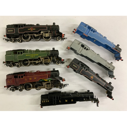 408 - G&R WRENN, BR STANDARD TANK LOCOMOTIVES : 80033 BR LINED BLACK, SOUTHERN 1927 (SEE MISSING PAINT), L... 