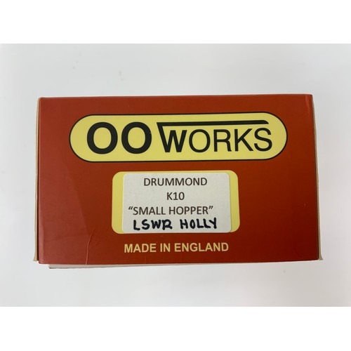 501 - 00 WORKS, BOXED 00 GAUGE HAND BUILT SPECIALIST MODEL, DRUMMOND K10 'SMALL HOPPER' 4-4-0 342, LSWR HO... 