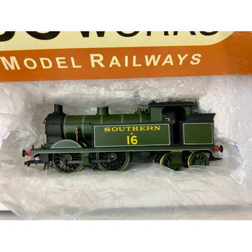 507 - 00 WORKS, BOXED 00 GAUGE HAND BUILT SPECIALIST MODEL SOUTHERN RAILWAY,  H CLASS 0-4-4T NO A 16