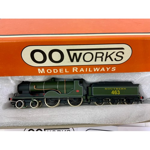 517 - 00 WORKS, BOXED 00 GAUGE HAND BUILT SPECIALIST MODEL, DRUMMOND D15 4-4-0 LINED GREEN 463