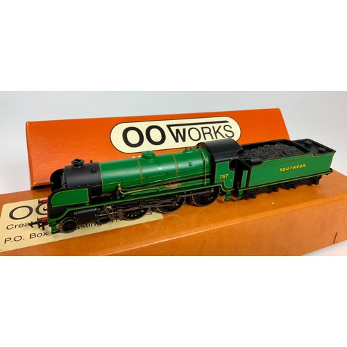 523 - 00 WORKS, BOXED 00 GAUGE HAND BUILT SPECIALIST MODEL, S004 KING ARTHUR CLASS 4-6-0 767 SIR VALENCE I... 