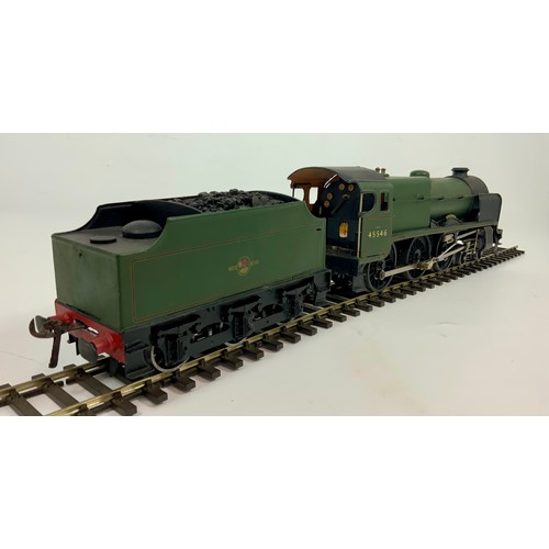 463 - 0 GAUGE EX LMS BR  PATRIOT CLASS 4-6-0 , 45546 FLEETWOOD, 3 RAIL, SPOON PICK UP