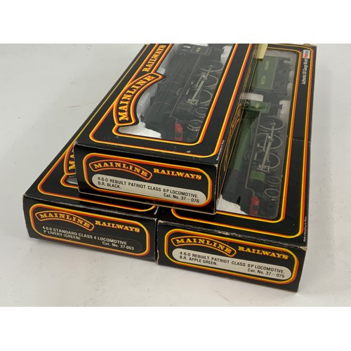 357 - MAINLINE, 3 BOXED MODELS 37-05 BR STANDARD 75001, 37-076 PATRIOT BR BLACK 45536, 37-075 45540 IN BR ... 