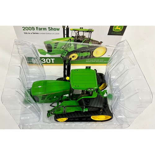 187 - 2009 FARM SHOW , JOHN DEERE 9530T TRACTOR, LIMITED EDITION OF 2500, 11TH IN A SPECIALIST SERIES BY E... 