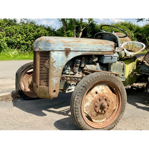 3 - MASSEY FERGUSON TE TRACTOR FOR RESTORATION