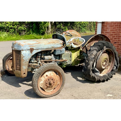 3 - MASSEY FERGUSON TE TRACTOR FOR RESTORATION