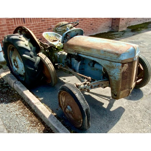 3 - MASSEY FERGUSON TE TRACTOR FOR RESTORATION