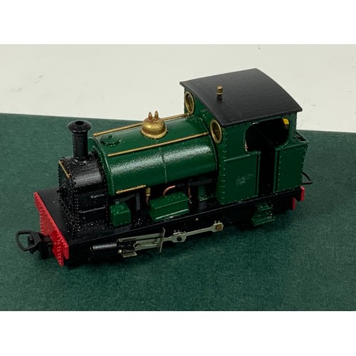 258 - NARROW GAUGE MODEL RAILWAY FOURDEES 41-111 PECKET & SON FREELANCE MODEL OF 'ATLAS' SADDLE TANK BRUNS... 