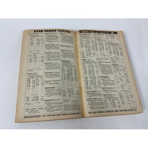 234 - OCTOBER 1948 EDITION OF THE ABC RAILWAY GUIDE