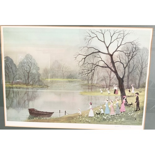 66 - AFTER HELEN BRADBURY (1900-1979) SIGNED LIMITED EDITION COLOUR PRINT