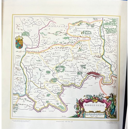 111 - MISC. FRAMED AND OTHER MAPS INCLUDING ROBERT MORDEN NOTTINGHAMSHIRE, EMAN. BOWEN NOTTINGHAMSHIRE, BO... 