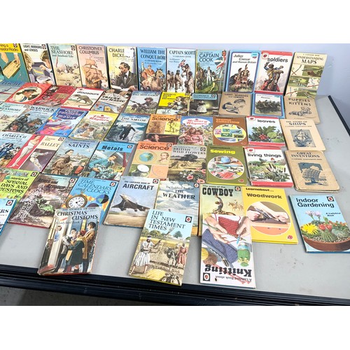 133 - LARGE COLLECTION OF  LADYBIRD BOOKS