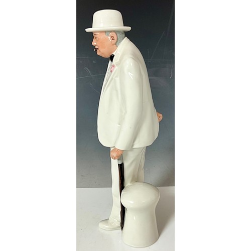 146 - ROYAL DOULTON FIGURE OF CHURCHILL