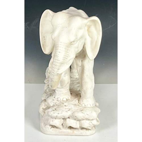 147 - LARGE ELEPHANT FIGURE