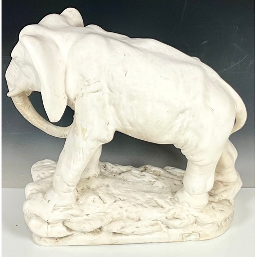 147 - LARGE ELEPHANT FIGURE