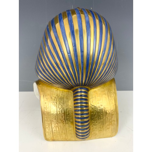 142 - RARE BOEHM PORCELAIN TUTANKHAMUN MASK  LIMITED EDITION OF 500 22cm TALL