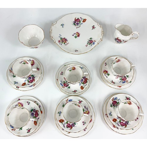 213 - ROYAL ALBERT BARBARA ANN PART TEA SERVICE