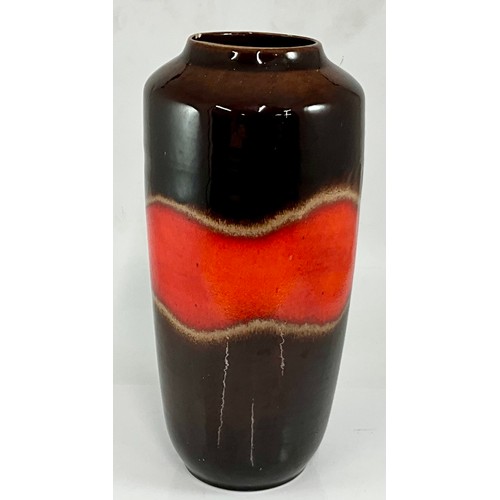 247 - A WEST GERMAN POTTERY VASE BY SCHEURICH 