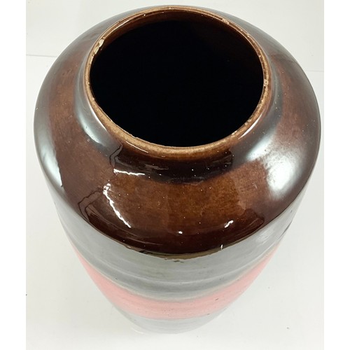 247 - A WEST GERMAN POTTERY VASE BY SCHEURICH 