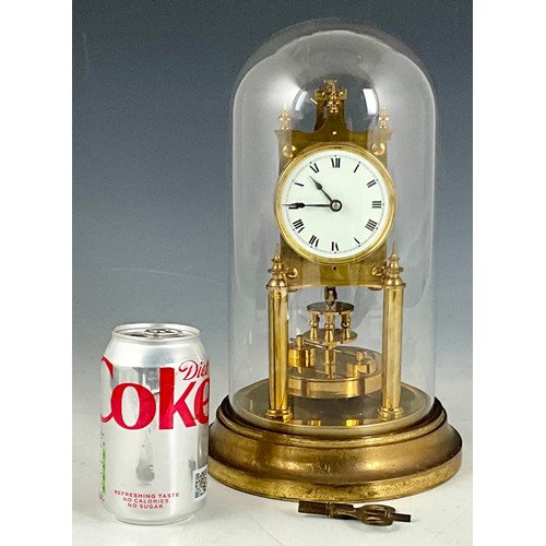 299 - withdrawn VINTAGE DOMED CLOCK, TORTION PENDULUM ‘ANNIVERSARY’ CLOCK