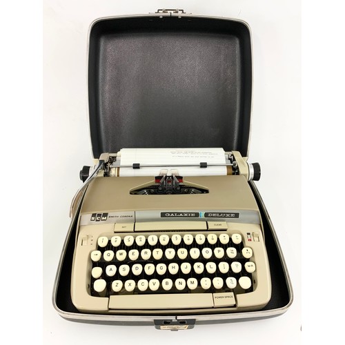 397 - SMITH CORONA  GALAXIE DELUXE TYPEWRITER