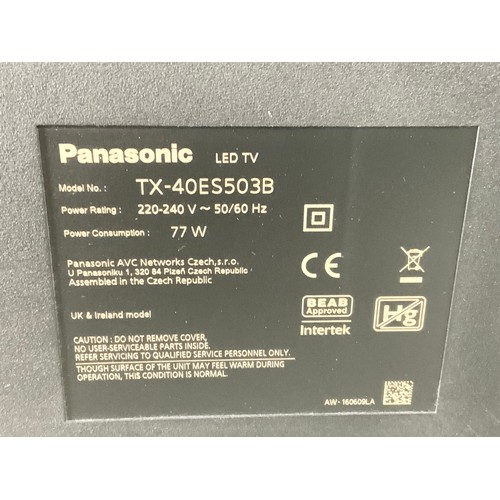 458 - PANASONIC TX-40ES  TV