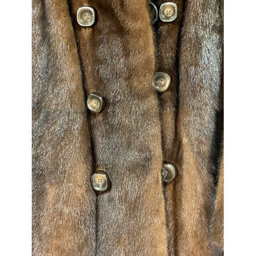 499 - 2 VINTAGE FUR COATS