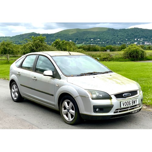 1 - FORD FOCUS HATCHBACK 1.6 ZETEC 5 DOOR, MANUAL TRANSMISSION, SILVER, FIRST REGISTERED 4TH DECEMBER, 2... 