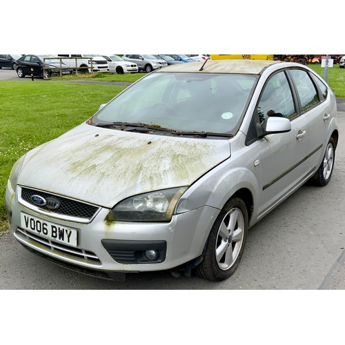 1 - FORD FOCUS HATCHBACK 1.6 ZETEC 5 DOOR, MANUAL TRANSMISSION, SILVER, FIRST REGISTERED 4TH DECEMBER, 2... 