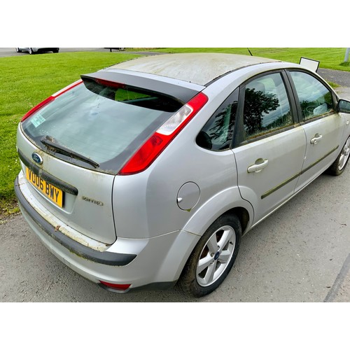 1 - FORD FOCUS HATCHBACK 1.6 ZETEC 5 DOOR, MANUAL TRANSMISSION, SILVER, FIRST REGISTERED 4TH DECEMBER, 2... 