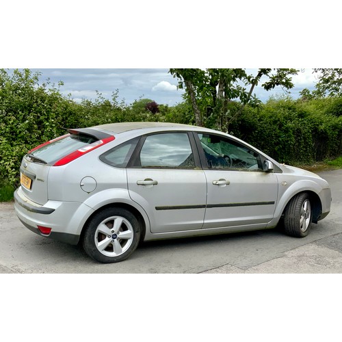 1 - FORD FOCUS HATCHBACK 1.6 ZETEC 5 DOOR, MANUAL TRANSMISSION, SILVER, FIRST REGISTERED 4TH DECEMBER, 2... 