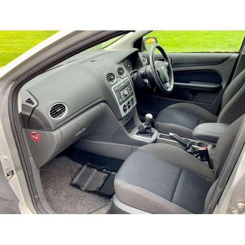 1 - FORD FOCUS HATCHBACK 1.6 ZETEC 5 DOOR, MANUAL TRANSMISSION, SILVER, FIRST REGISTERED 4TH DECEMBER, 2... 