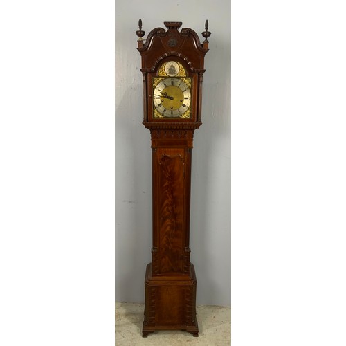 295 - GRANDMOTHER CLOCK 174cm TALL