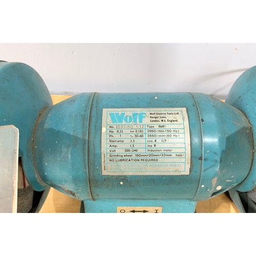 524 - WOLF BENCH GRINDER