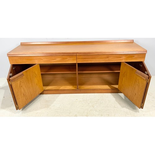 665 - MID / LATE CENTURY SIDEBOARD WIDTH 183cm