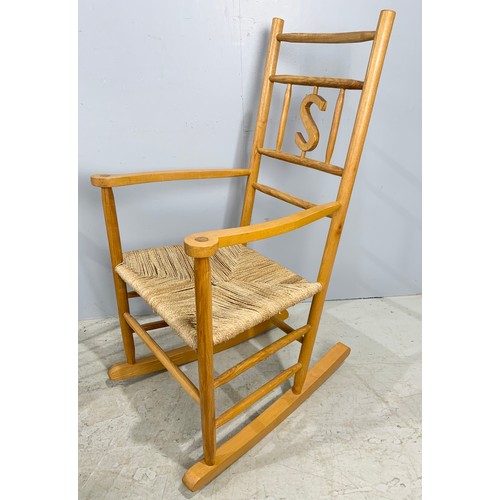 714 - TWO ROCKING CHAIRS